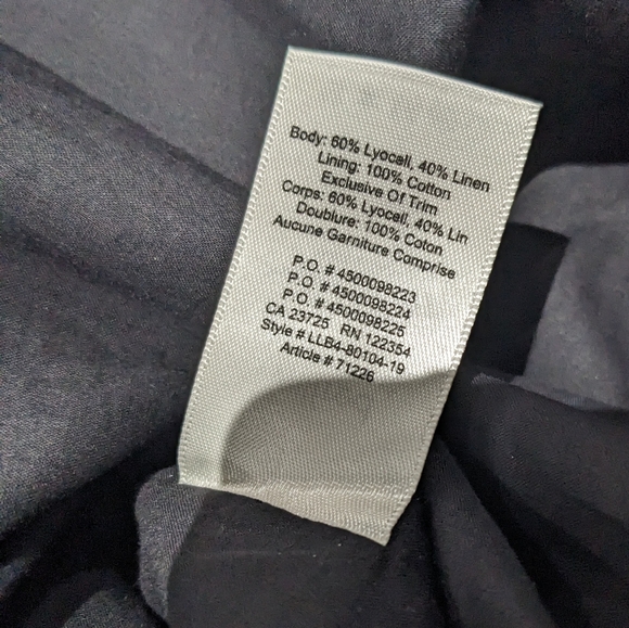 BNWT Aritizia Wilfred Rosemond Dress - black - size 6 - Picture 8 of 13